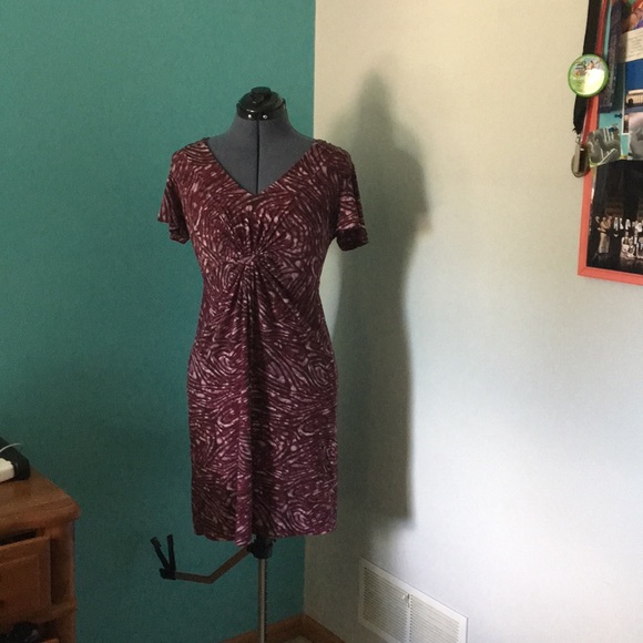 Dark Purple Daisy Fuentes Dress - Picture 4 of 5